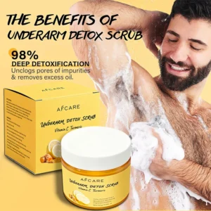 Underarm Detox Scrub Turmeric Vitamin C Dark Spot Armpit Remover Body Deodorant